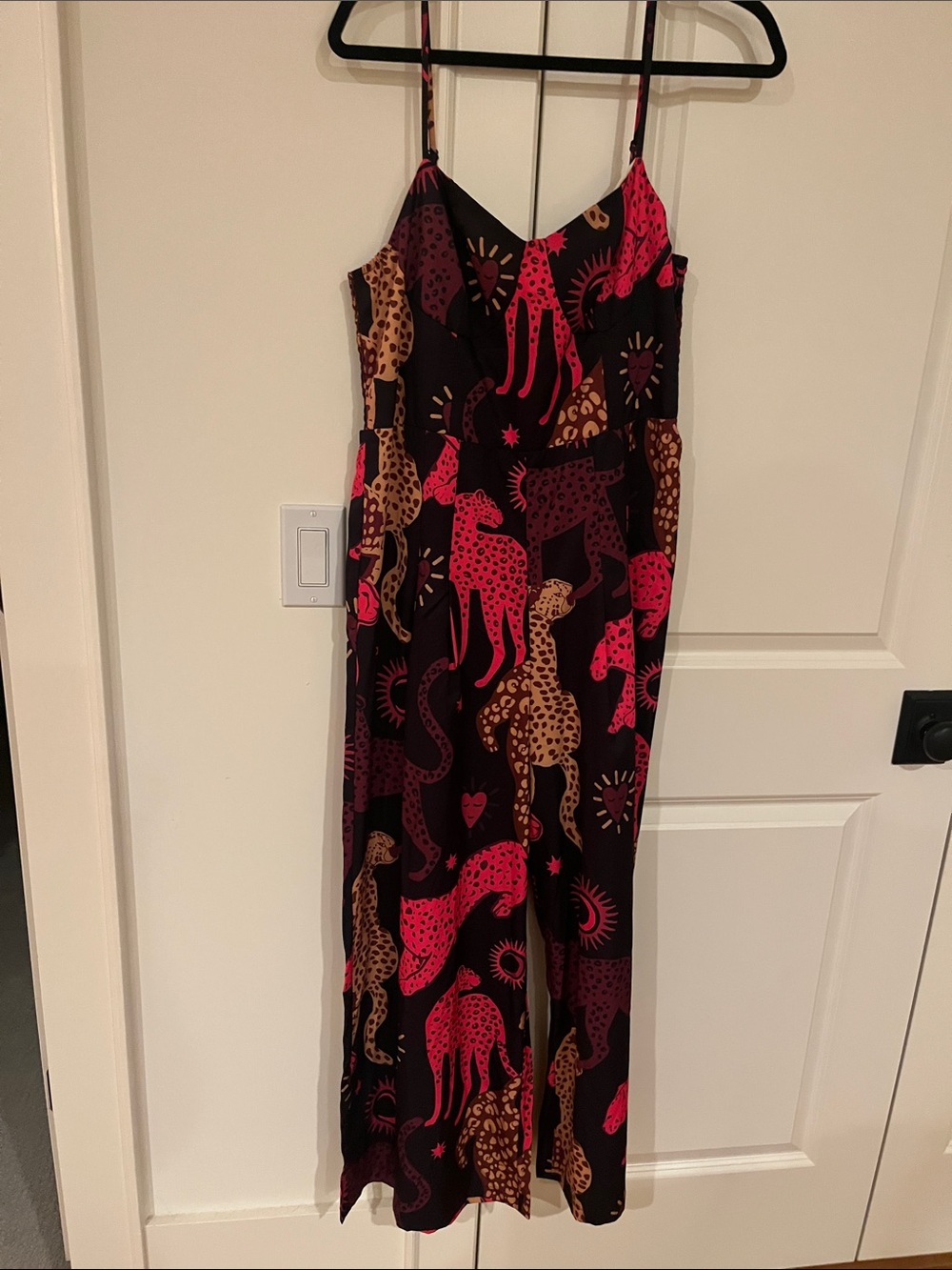 ❤️ 6 for 20 ❤️ SHEIN Black Bodysuit with Pink Beige Brown size xl